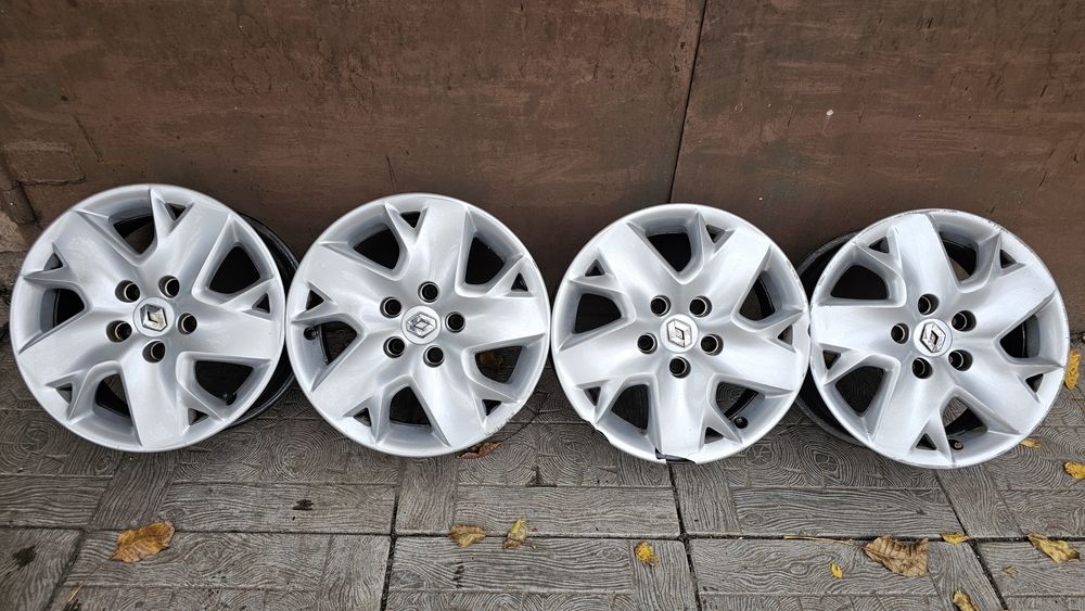 Металеві структурні структурные диски з ковпаками Renault Рено R16 5*114.3 Renault Megane 3 Рено Меган 3 Рено Сценік 3 Renault Scenic 3 Оригінал