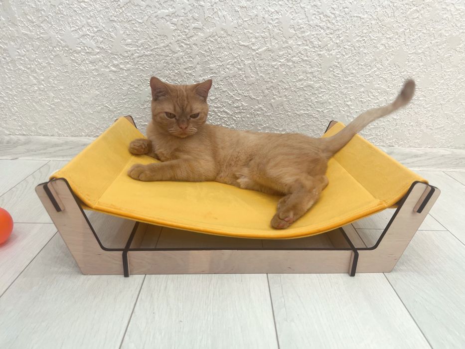 Лежанка-гамак для котов. Новинка!