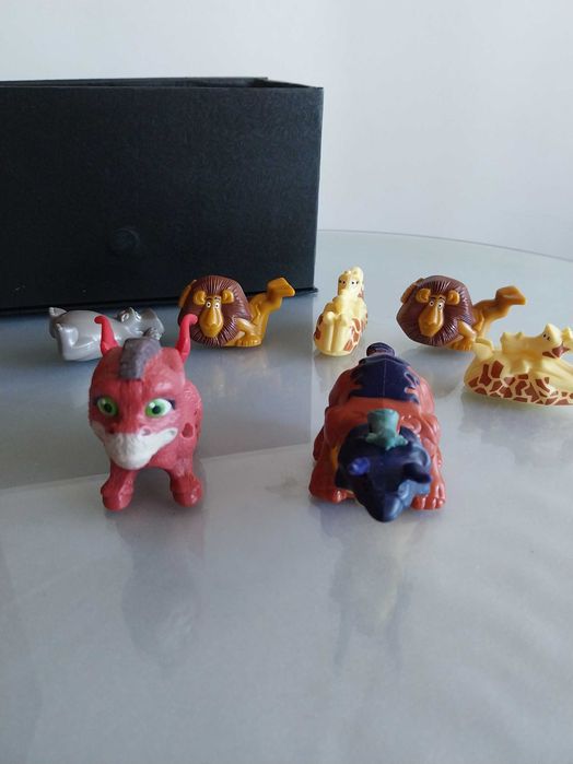 Lote 7 brinquedos, animais, ótimo presente para crianças