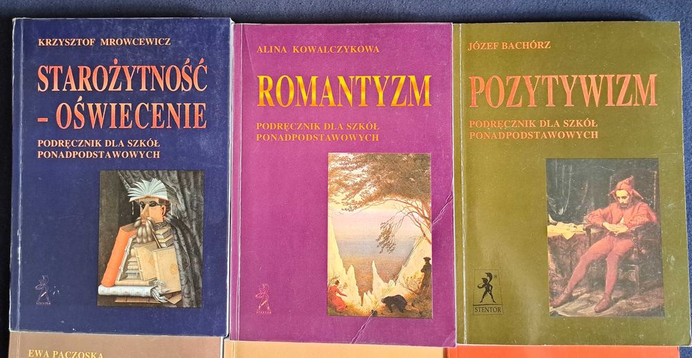 Język Polski cz.1-6 matura komplet Stenor 2000