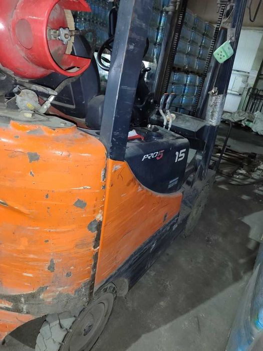 Аренда вилочного погрузчика б/у Doosan G15S-5, газовый