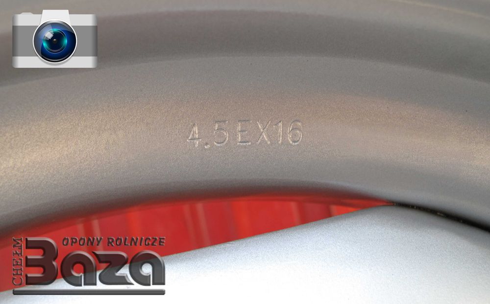 BAZA Felga 4.5x16 HTM WZ-Wzmocniona C330 C360 MF Obręcz 6.00-16 + Tani Kurier !