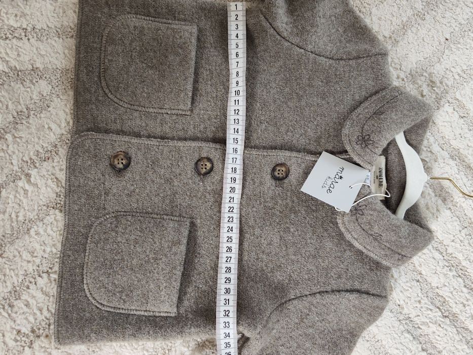 Wełna 100% parzona gotowana Merino kurtka