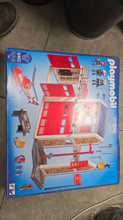playmobil 9462 duża remiza strażacka