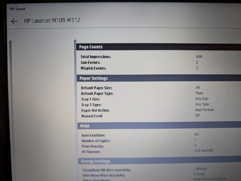 Mała drukarka HP LaserJet m110we jak nowa, nowy oryginalny toner HP