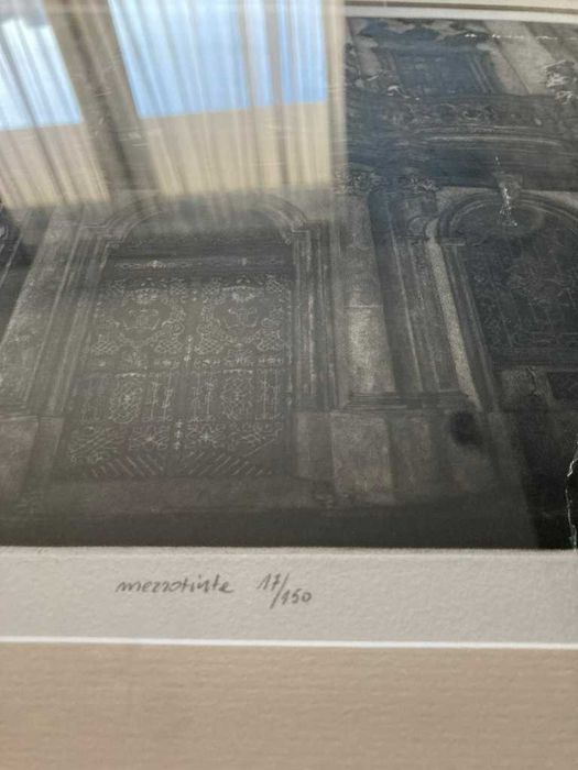 obraz/grafika mezzotinta J.Jędrzejowski (2008r.)