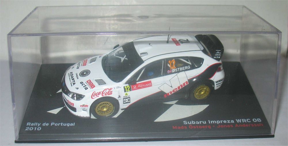 Altaya/Ixo - Subaru Impreza WRC -7º Rally Portugal 2010 - Mads Østberg