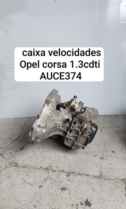 Caixa velocidades Opel CORSA 1.3 CDTI estria fina   referencia AUCE374