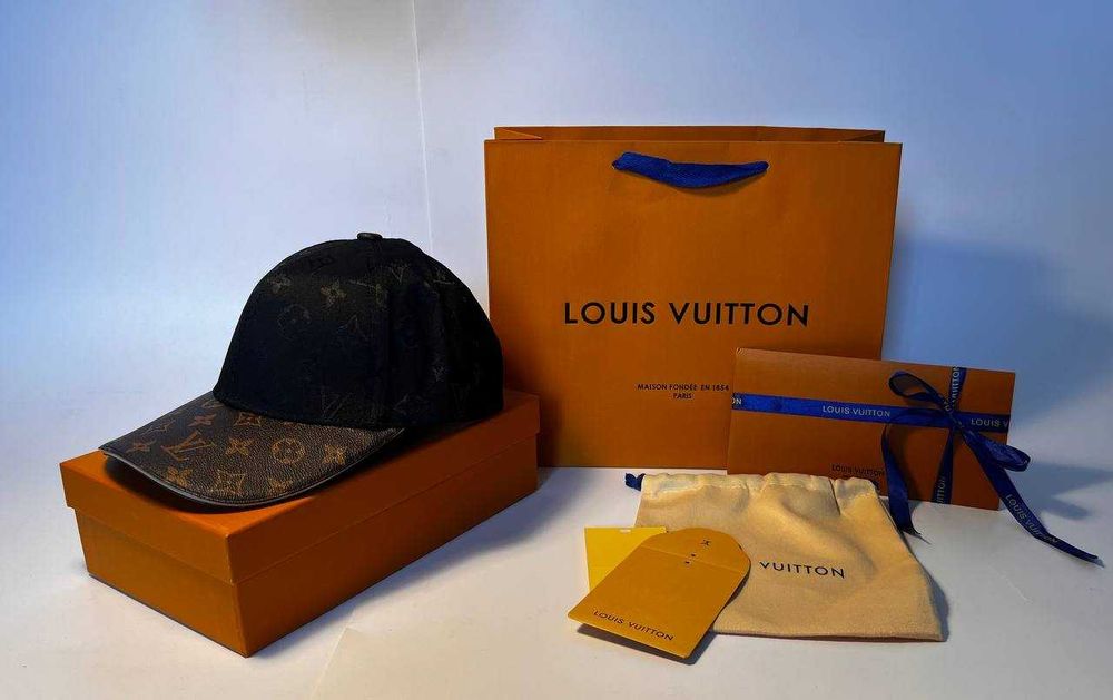 Louis Vuitton Męska damska czapka z daszkiem bejsbolówka, Francja