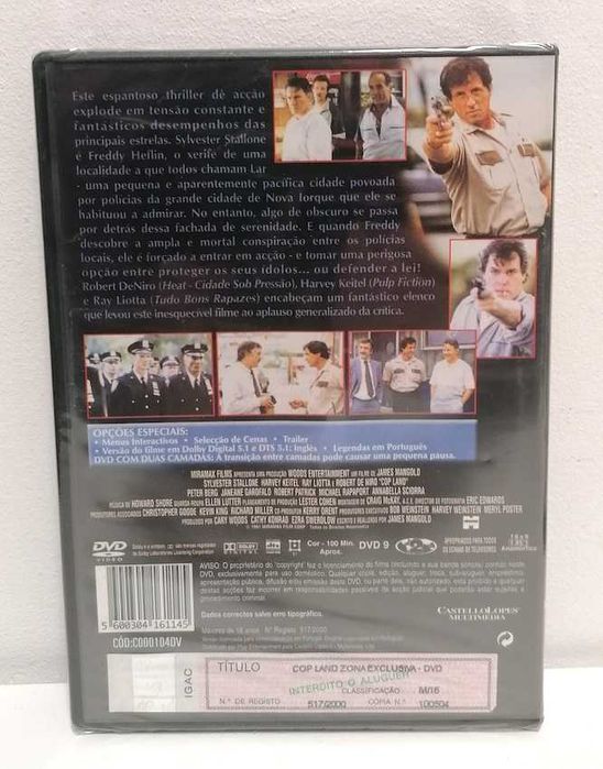 Cop Land. Dvd selado.