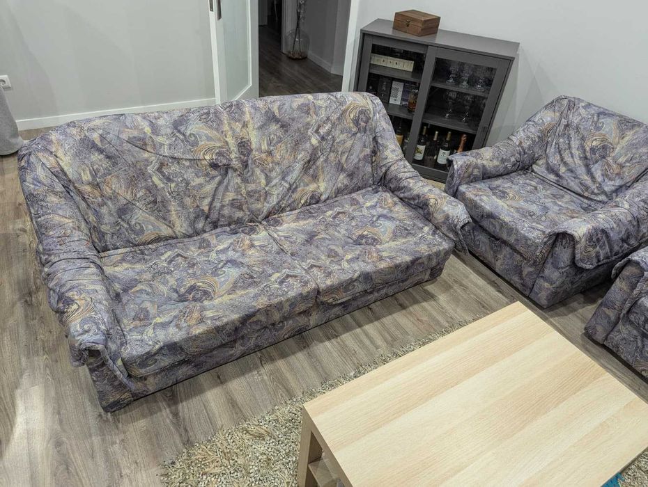 Conjunto de Sofás retro