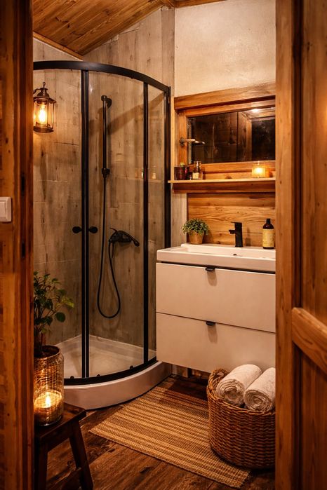 Oferta dla rodzin pon-pt … Domek w lesie, sauna & bania 250/350 noc