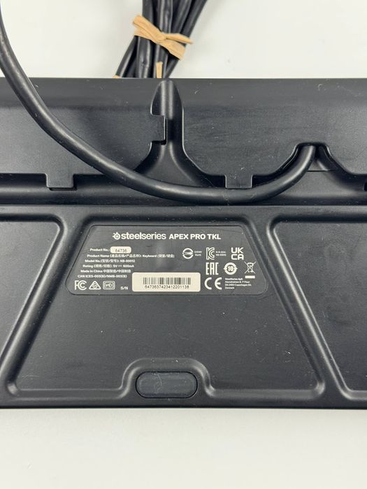 Бездротова клавіатура SteelSeries Apex Pro TKL Wireless French AZERTY