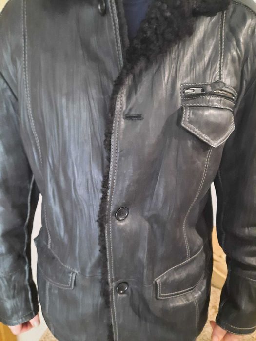 Casaco/Blusão/Parka em Pele Genuína