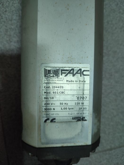 Automatismo de batente de duas folhas FAAC