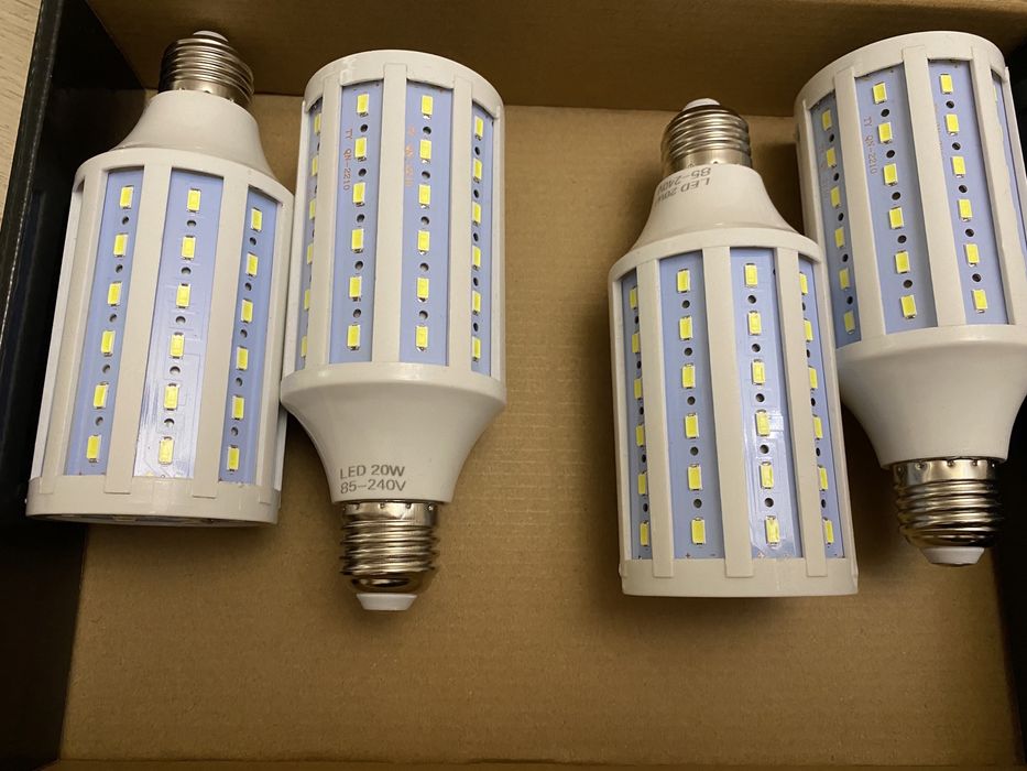 Лампочка e27 20w 5500к для фотостудии