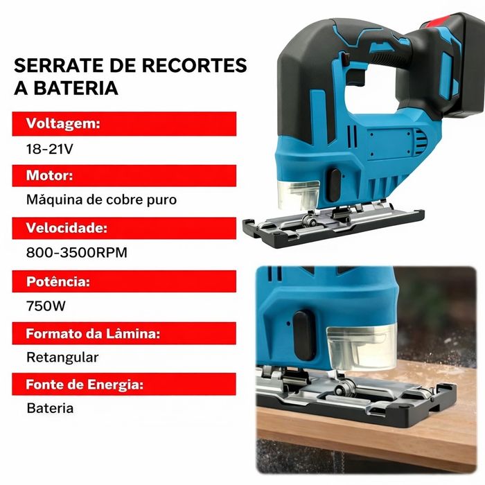 Serra Tico Tico a Bateria