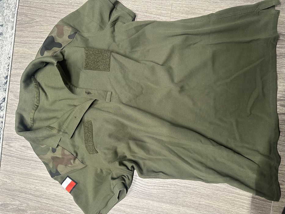 Koszula polowa tshirt polo moro L wz 304