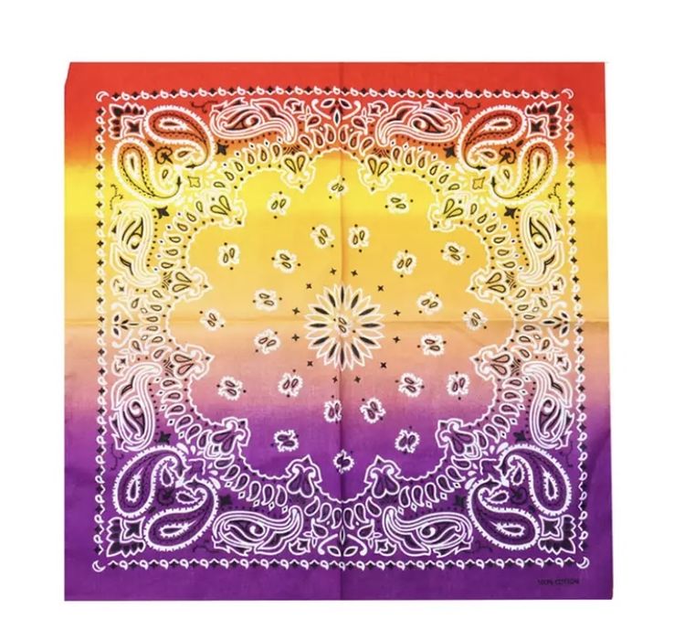 Банданы разных цветов