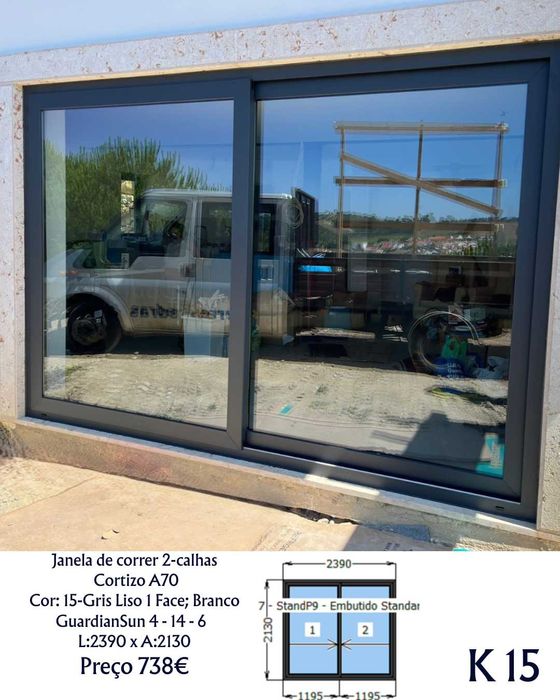 Janelas PVC Cortizo