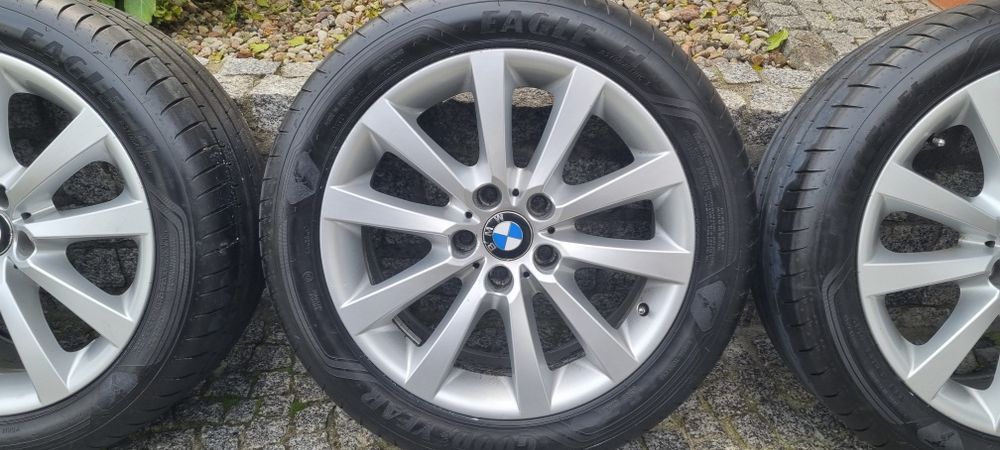 BMW style 328 18" 5x120 Oryginał Lato 245/45 r18 koła, alufelgi felgi