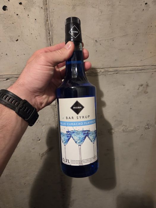 Syrop barmański Rioba- Blue curacao