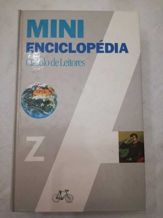 1 dicionário (verbos franceses) e  1 enciclopédia