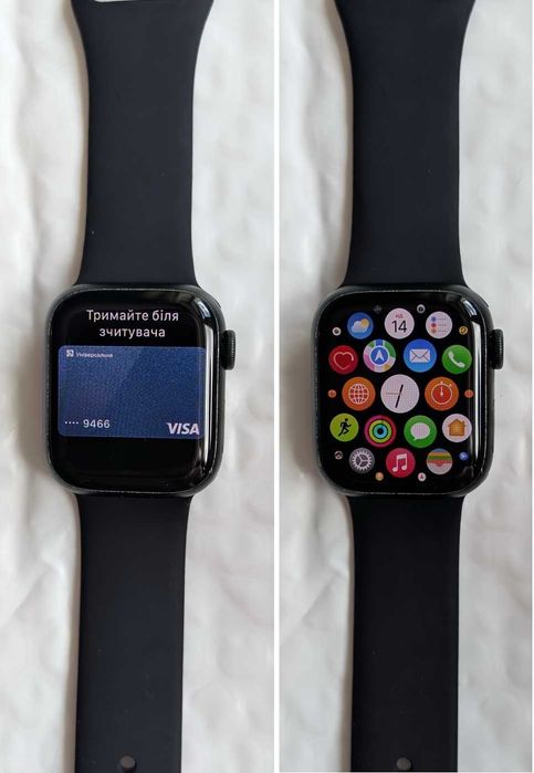 Майже нові Екран без подряпин з США Apple Watch 7 41 Green Гарантія Магазин