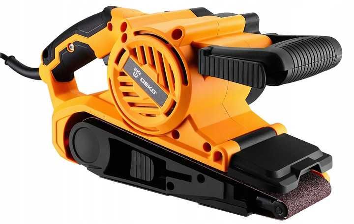 Szlifierka Taśmowa Sieciowa Do Drewna 1010W Czyszczarka Taśmówka Deko