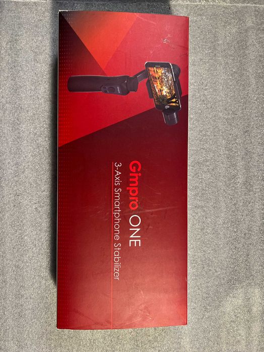 Gimpro ONE Gimbal 3-Axis do telefonu NOWY + etui