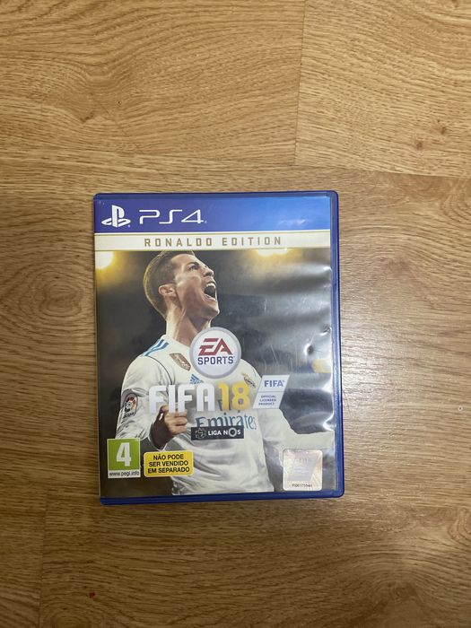 jogo ps4 “fifa 18 ronaldo edition”