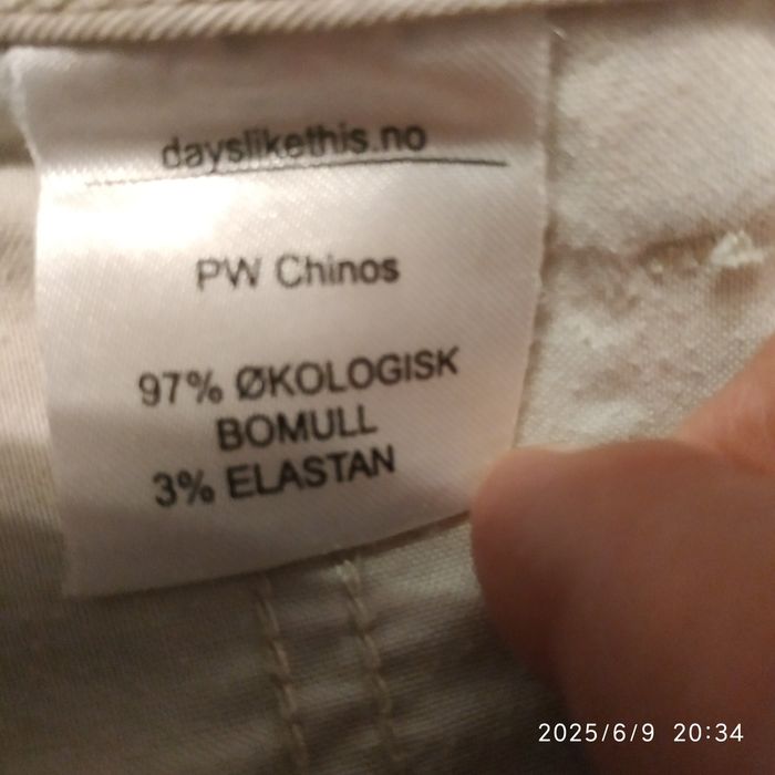 Spodnie damskie beżowe, r 40, używane