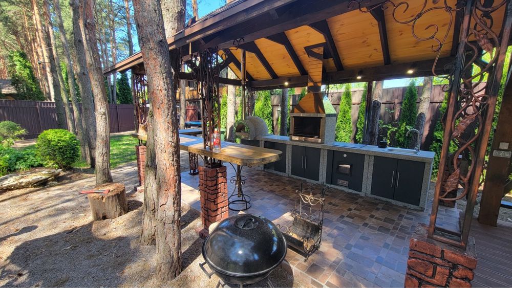 Оренда будинку подобово. Басейн. Чан  Лес  Баня  Сапы  Каякі