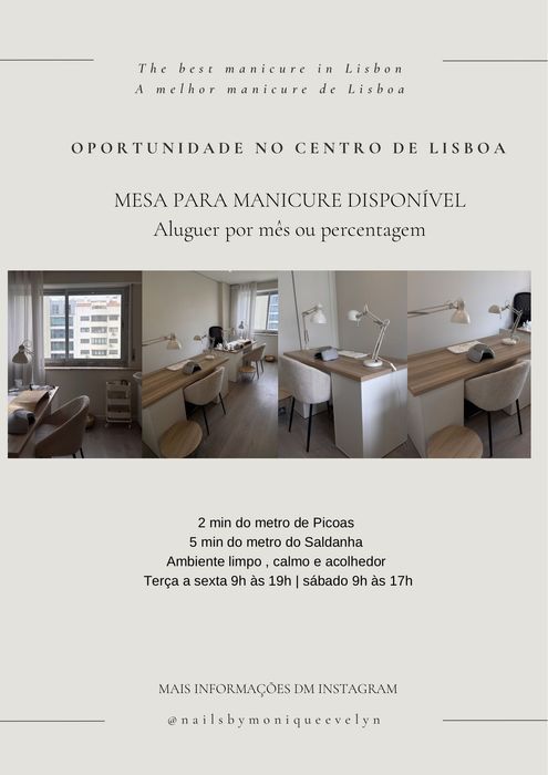Sala para manicure
