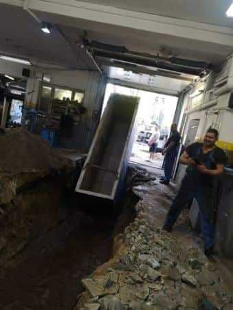 Kanał betonowy samochodowy 560cm