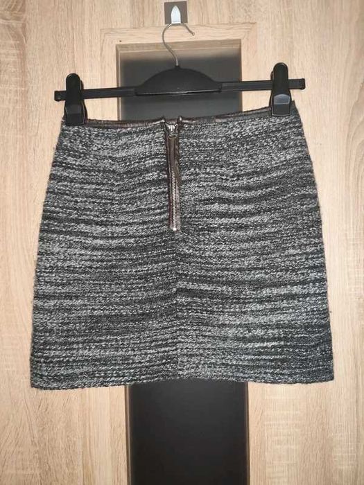 151 Szara mini spódniczka rozmiar S