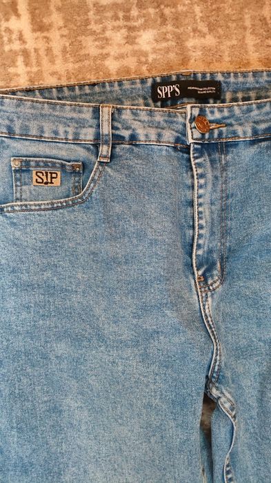 Чоловічі джинси слоучі мом Spp's & Denim