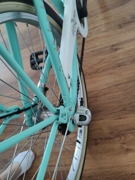 Rower Romet turkusowy rower 24" z przerzutkami