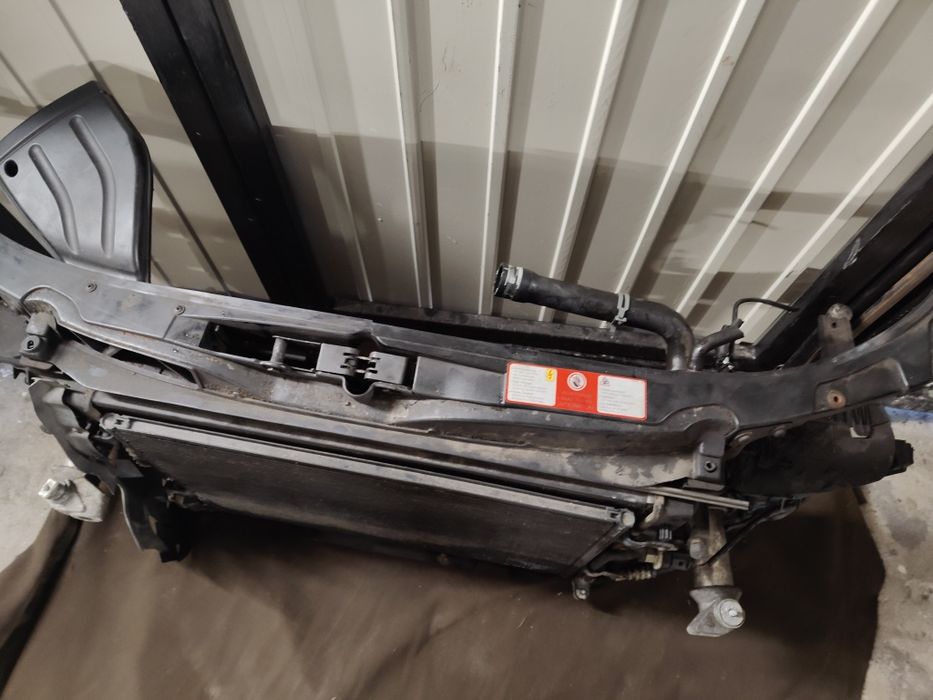 Przedni pas chłodnica chłodnice alt wiskoza audi A4 b6 moduł sterownik