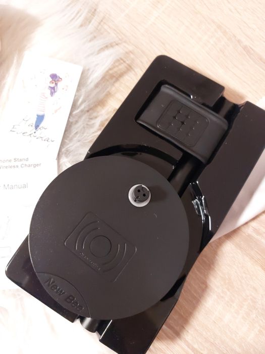 Ładowarka indukcyjna Stojak na słuchawki NewBee Iphone15 Samsung