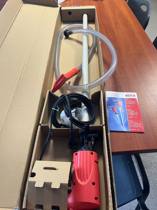 Pompa do beczki FLUX JUNIORFLUX / COMBIFLUX – silnik F 310 – komplet