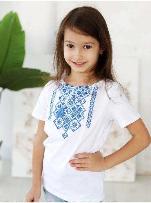 Вишиванка футболка 6-9 років