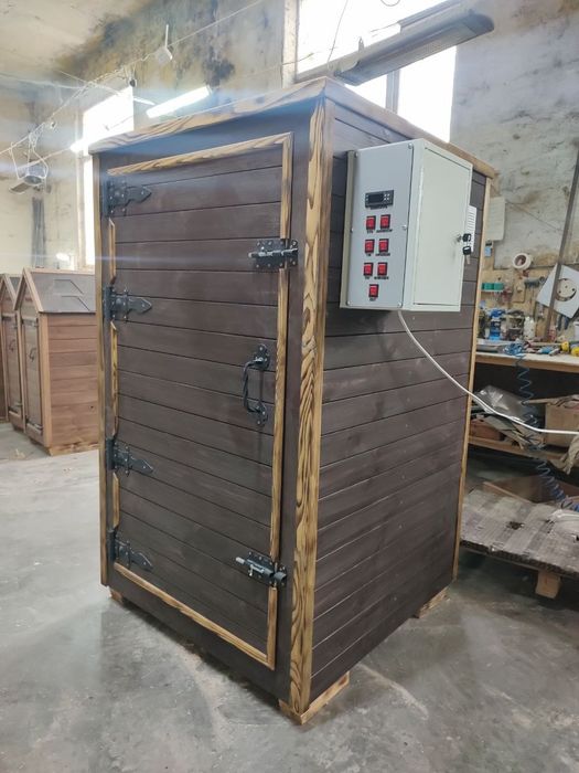 БИГ ХХХ НА 100 КГ КОПТИЛЬНЯ с двумя конвекциями и двумя вентиляторами