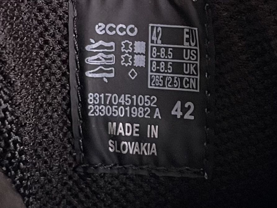 Черевики Ecco Track 25 M Gore-tex 39,  41, 42, 43, 44, 46 р