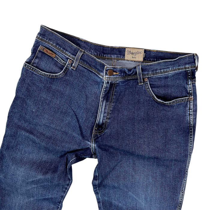 Wrangler TEXAS jeansy męskie W38 L30 (pas 95cm) L29 sodnie jeansowe męskie bawełna elastan prosty regularny krój