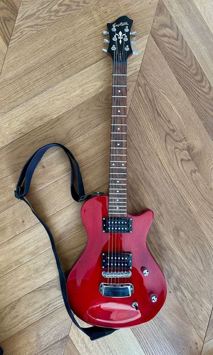 Gitara Hagstrom Ultra Swede + Marshall Code 25 – stan jak nowy