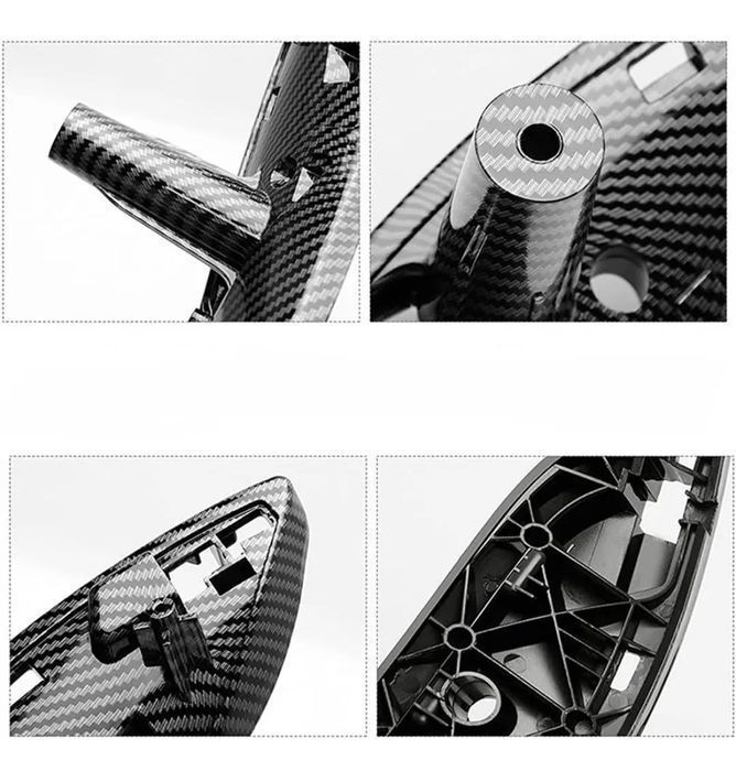 Puxador BMW Serie 3 F30 F31 - Frente Direito Carbono