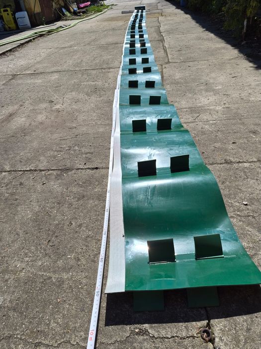 Tasma podajnik taśmociąg warzywa kalafior kapusta dynia cukinia drewno