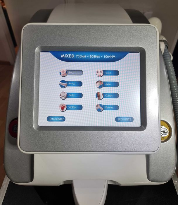 Laser Diodo Tripla Onda Profissional Usada – Pronta para Entrega