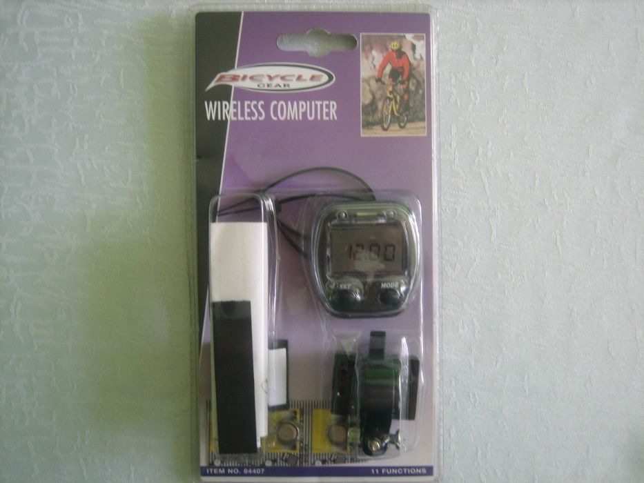 Prędkościomierz rowerowy, bezprzewodowy